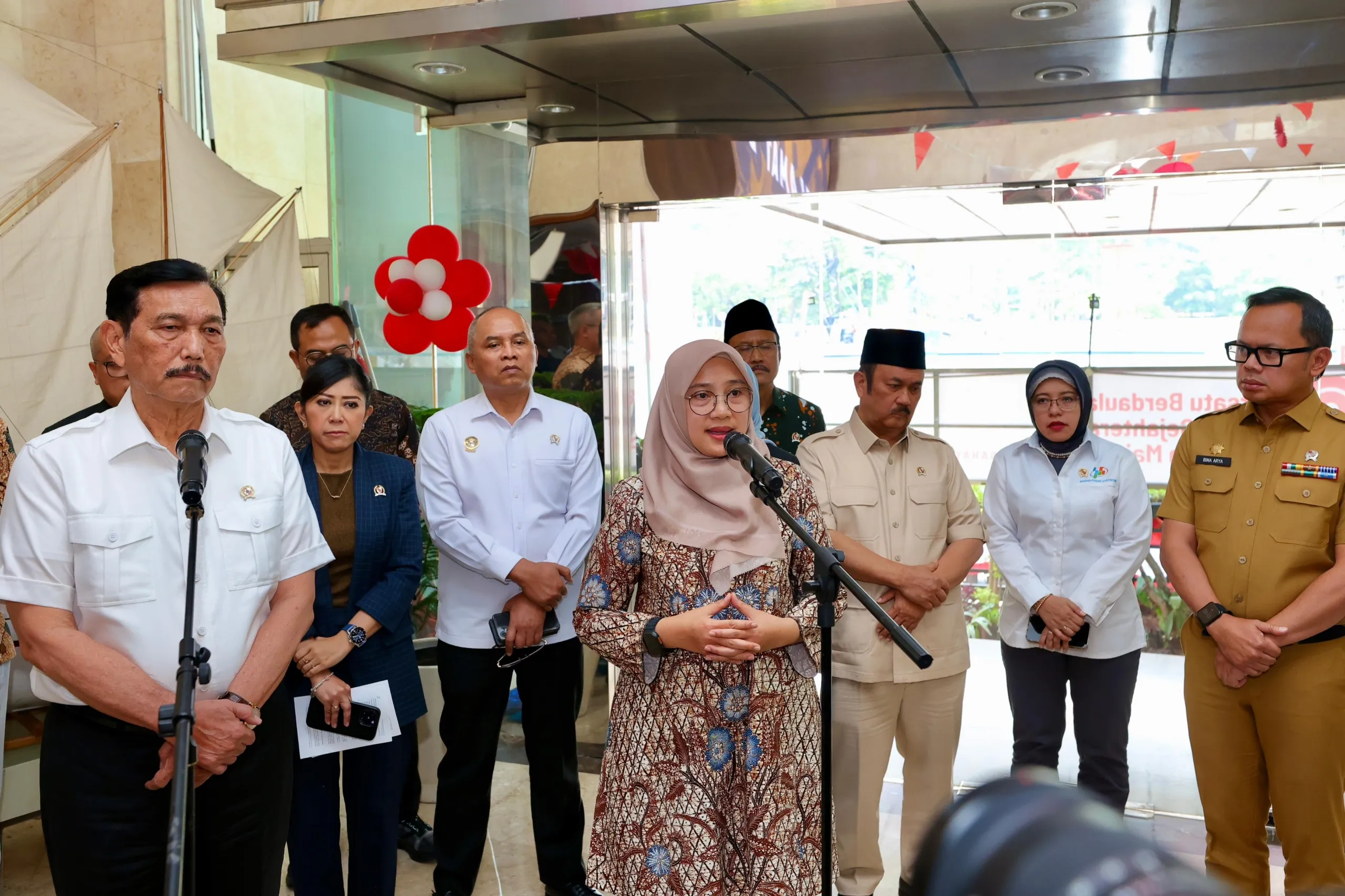 Bupati Ipuk Bersama Empat Menteri Finalisasi Pilot Project Penyempurnaan Digitalisasi Bansos