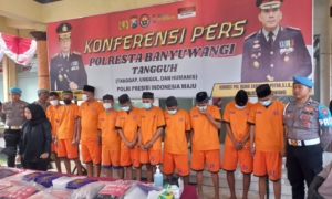 8 Kasus Narkoba Terbongkar di Banyuwangi, Dua Warga Tegalsari Kuasai Ribuan Gram Sabu