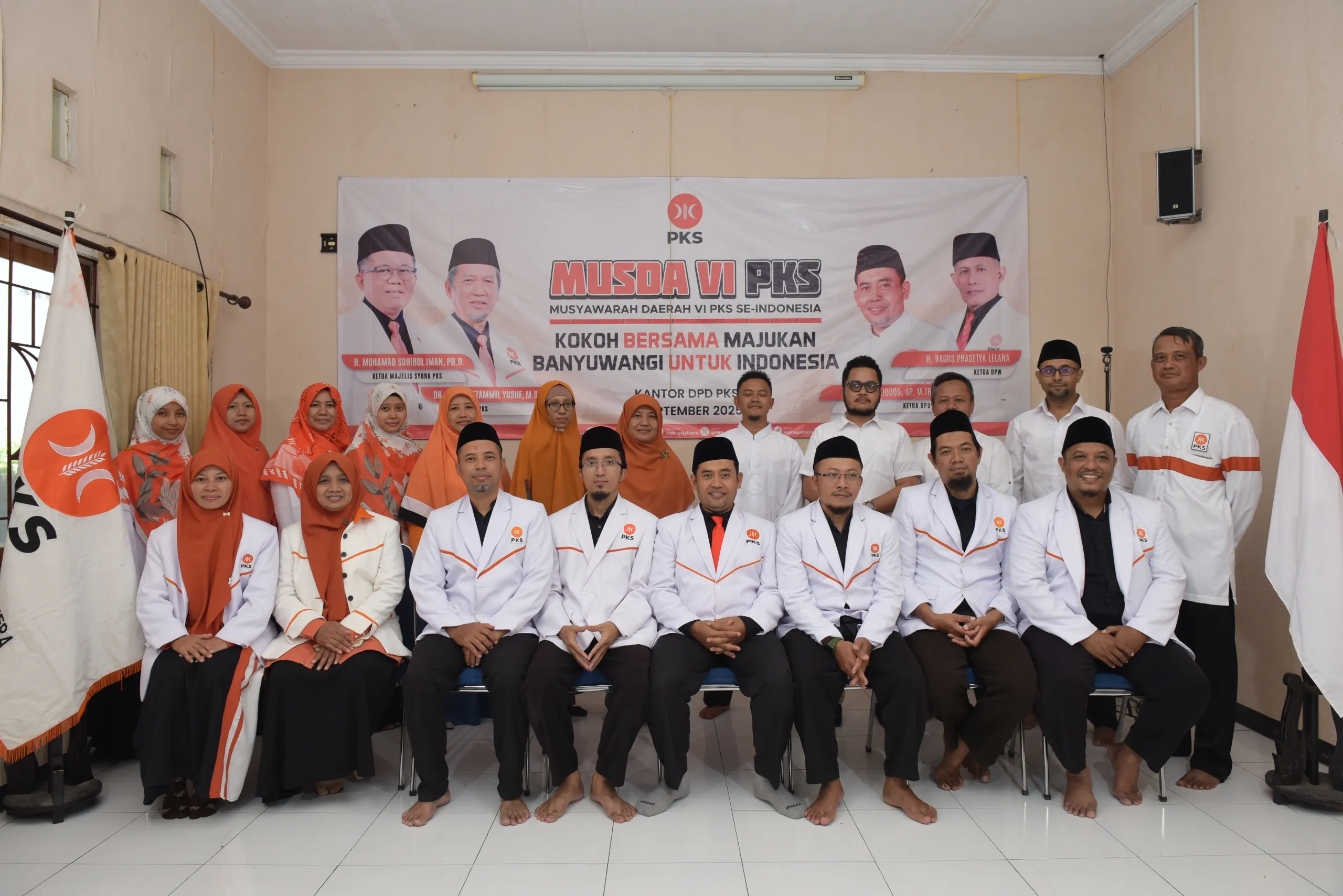 MUSDA VI DPD PKS Banyuwangi, Widodo ditetapkan Sebagai Ketua Umum