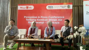 Wings Air Resmi Terbang Kembali Banyuwangi-Surabaya PP, Lion Group Jajaki Penerbangan Banyuwangi ke Lombok dan Malaysia