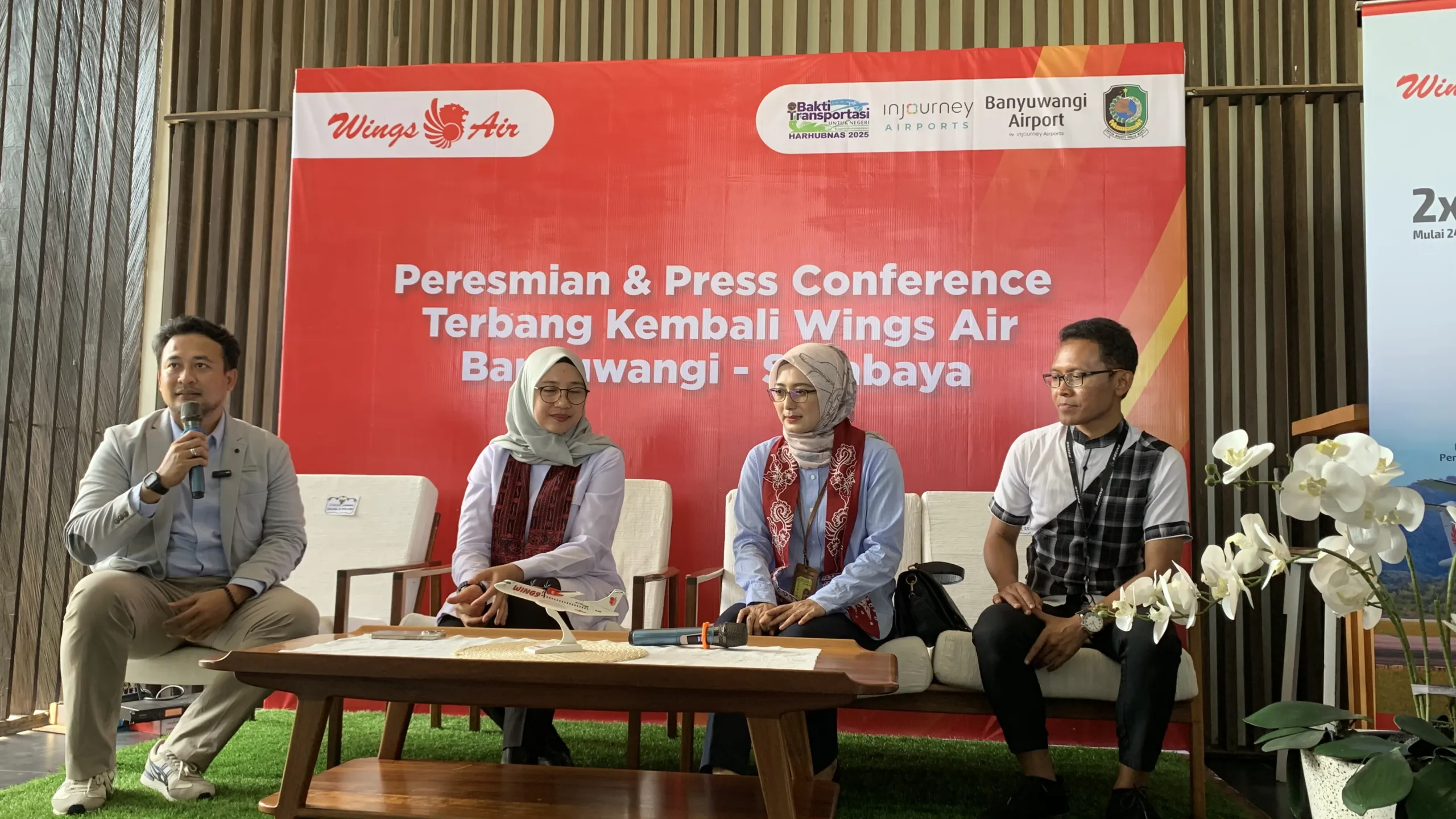 Wings Air Resmi Terbang Kembali Banyuwangi-Surabaya PP, Lion Group Jajaki Penerbangan Banyuwangi ke Lombok dan Malaysia