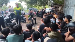 Operasi Zebra 2025, Satlantas Polresta Banyuwangi Tertibkan Balap Liar di Rogojampi