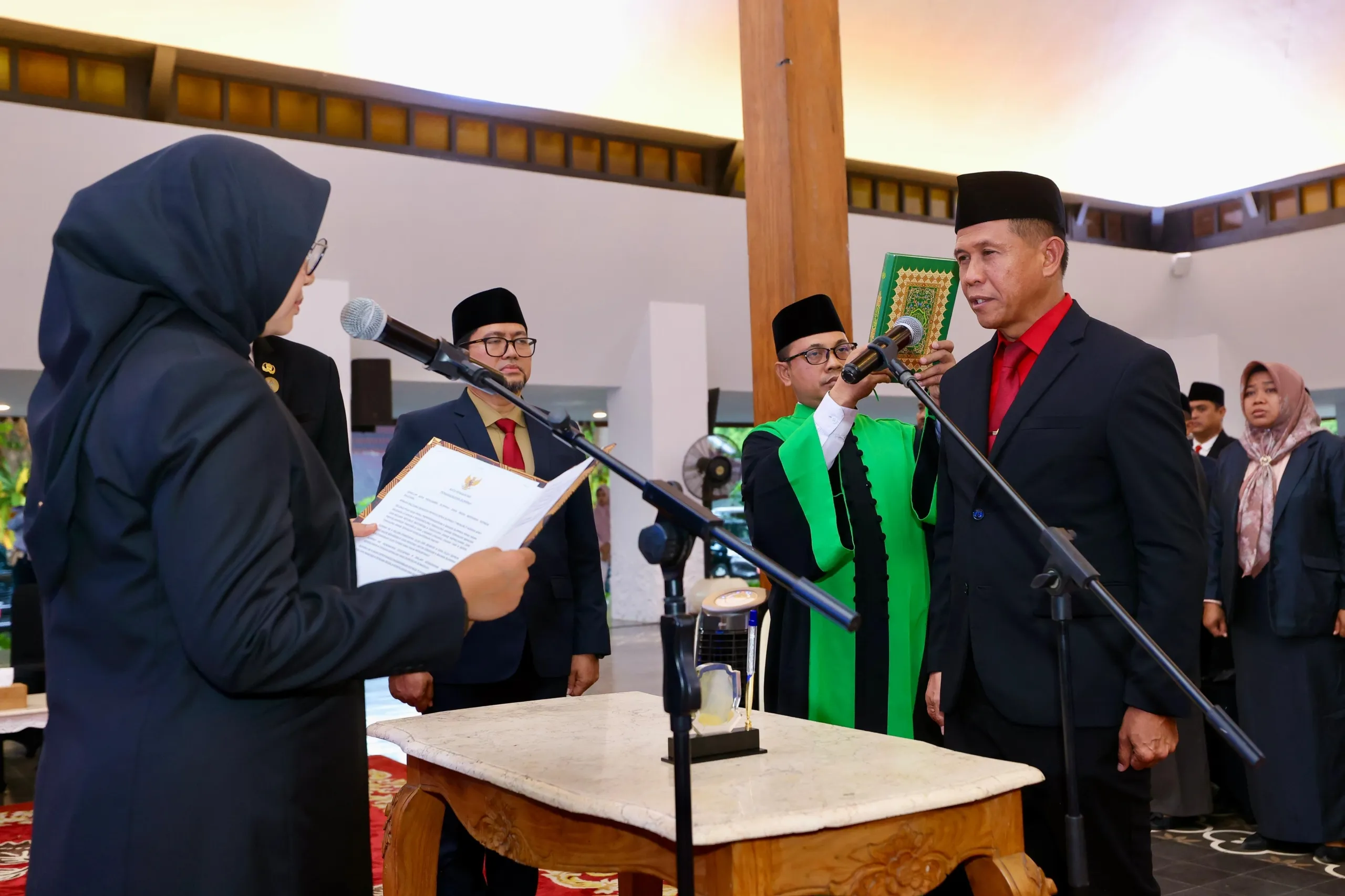 Gantikan Guntur Priambodo, Suyanto Waspo Tondo Wicaksono di Lantik Sebagai Sekda Banyuwangi