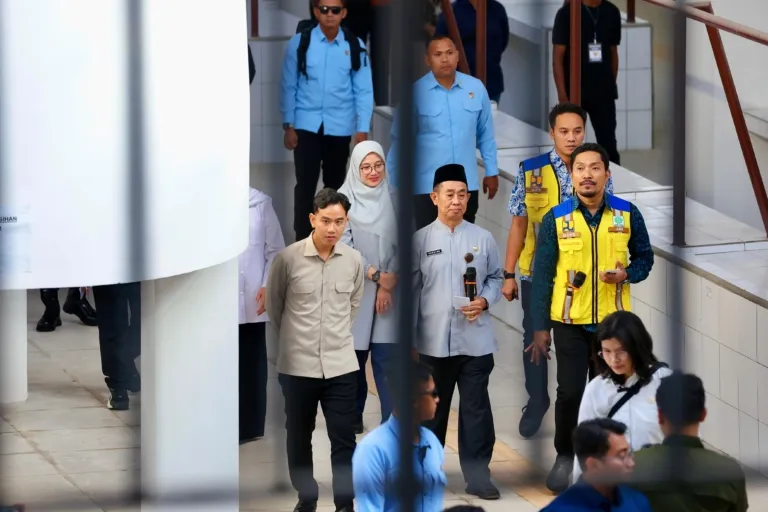 Kunjungan Kerja Ke Banyuwangi, Wapres Gibran Tinjau Progres Pasar Induk Banyuwang