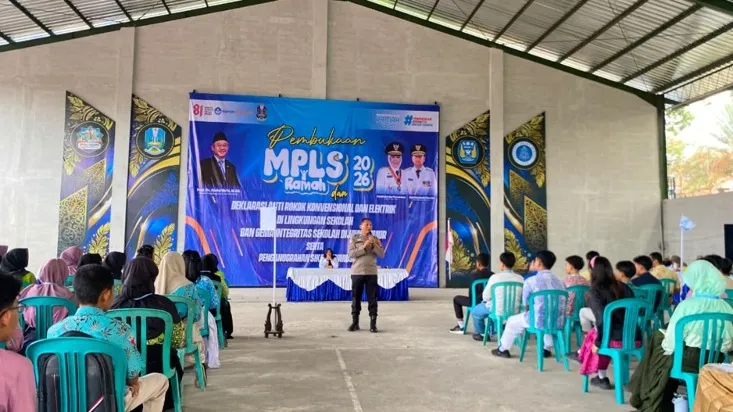 Polresta Banyuwangi Bangun ‘Benteng Moral’ Pelajar dari Narkoba dan Pelanggaran Lalu Lintas