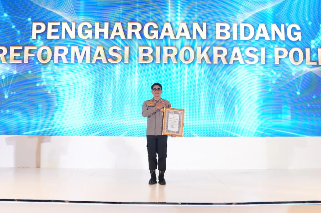 Polresta Banyuwangi Raih Penghargaan WBBM dan Pelayanan Prima Kategori A dari Kementerian PANRB